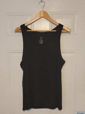 Nordstrom Black Crewneck Tank Top - NWOT